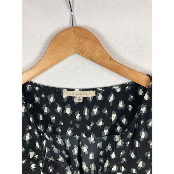 41 Hawthorn Patterned Long Sleeve Dress Size Large - Picture 4 of 6